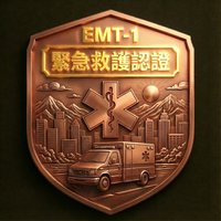 EMT-1 勳章圖案